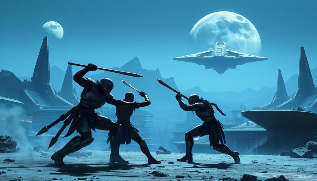 sci-fi conflict human nature