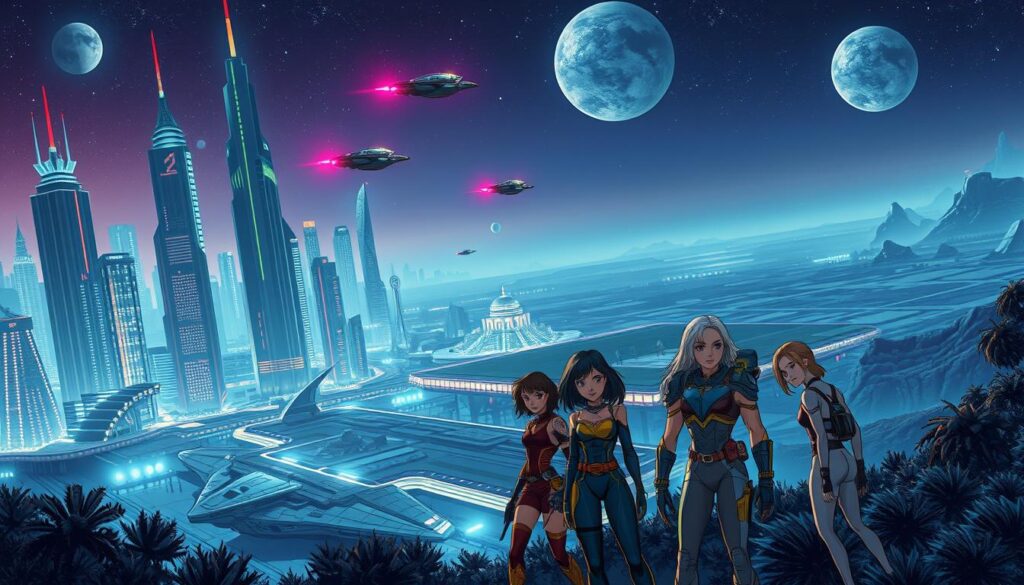 sci-fi graphic novels art