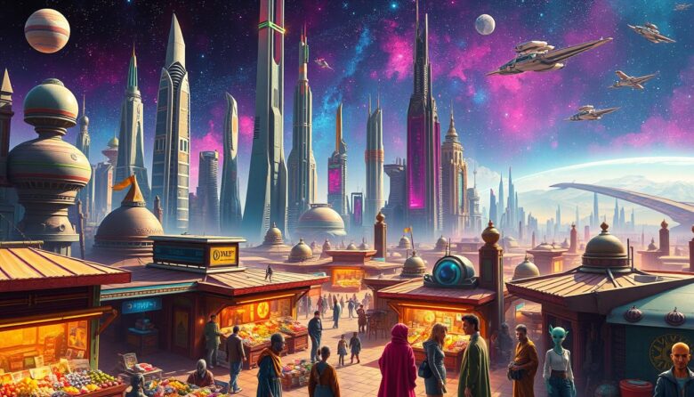 the representation of diverse cultures in intergalactic societies